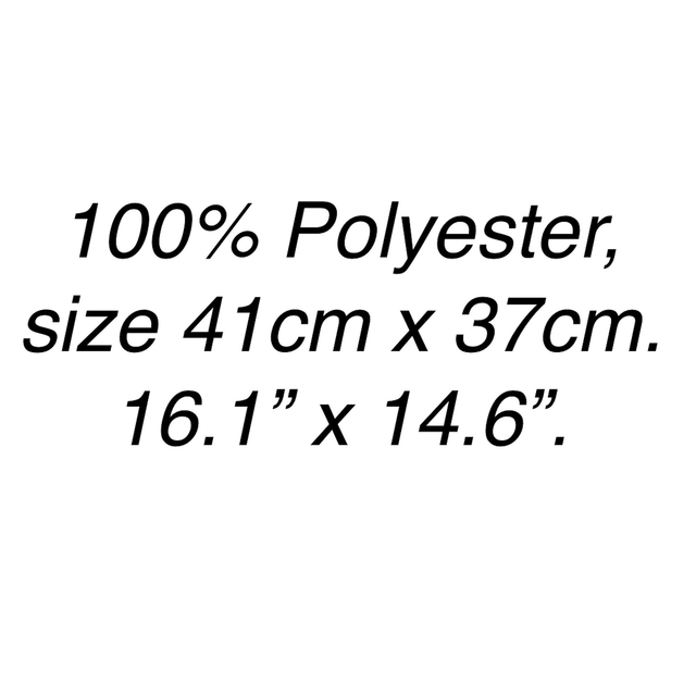 Tote Bag, Highland Cow design. 100% Polyester, size 41cm x 37cm / 16.1” x 14.6”.